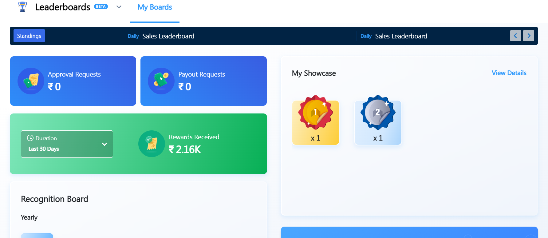 LeadSquared Leaderboard